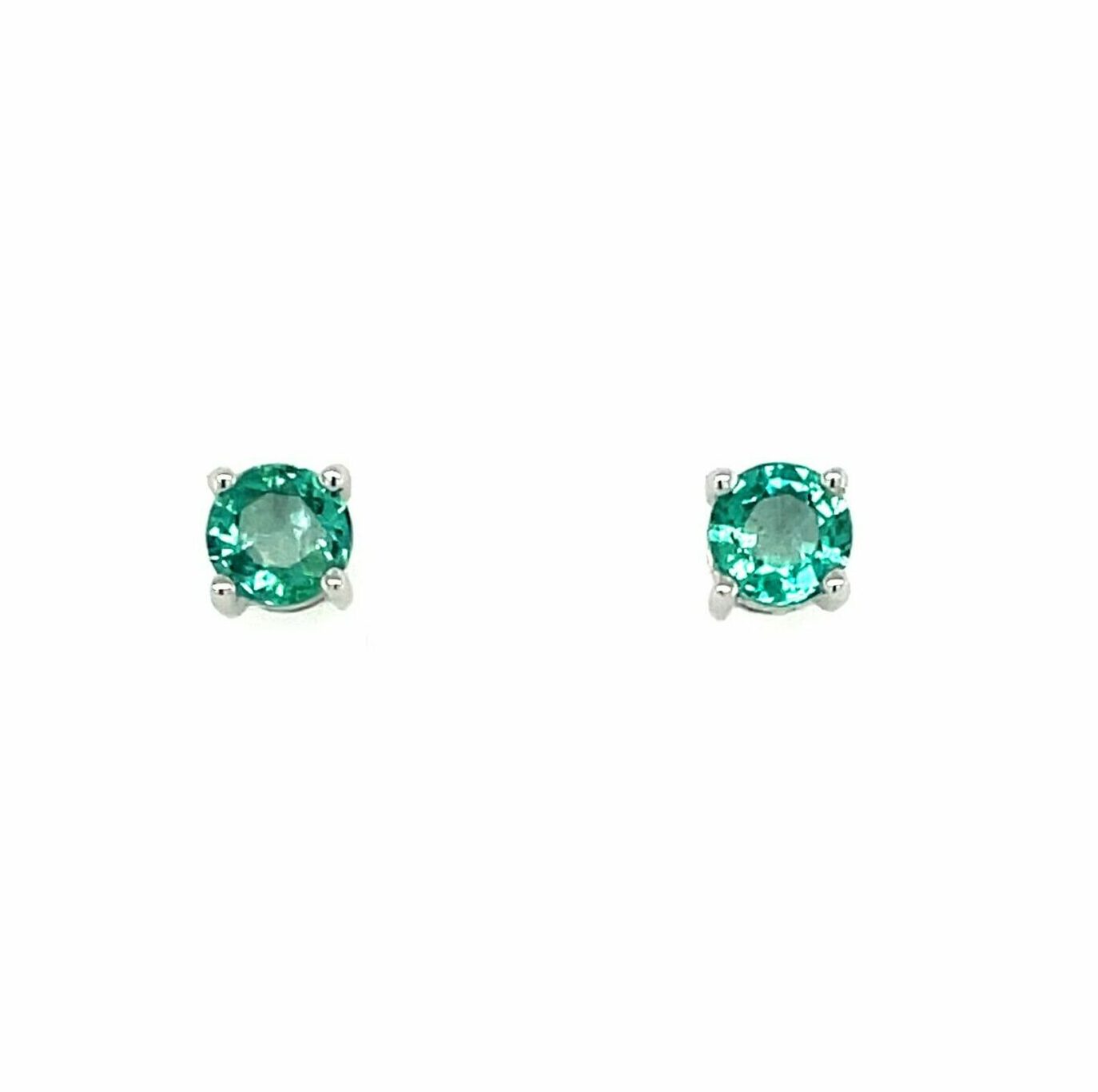 Emerald Stud Earrings