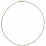 Yellow Gold Freshwater Pearl Strand