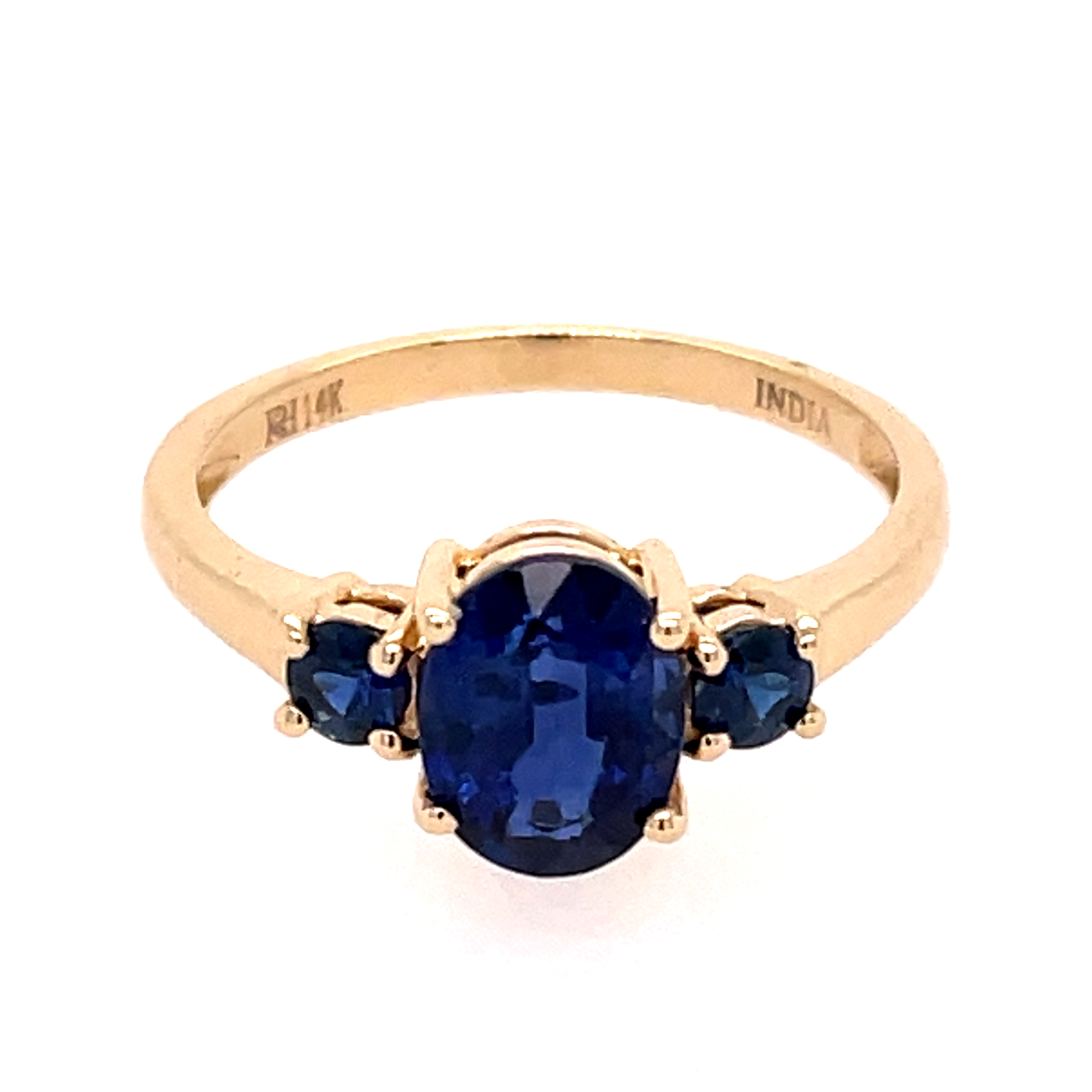 Yellow Gold Spinel Ring