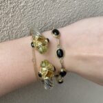 Estate: Gold Onyx Bracelet