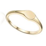 Yellow Gold Signet Ring