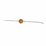 Sterling Silver Citrine Bracelet