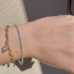 White Gold Tennis Bracelet