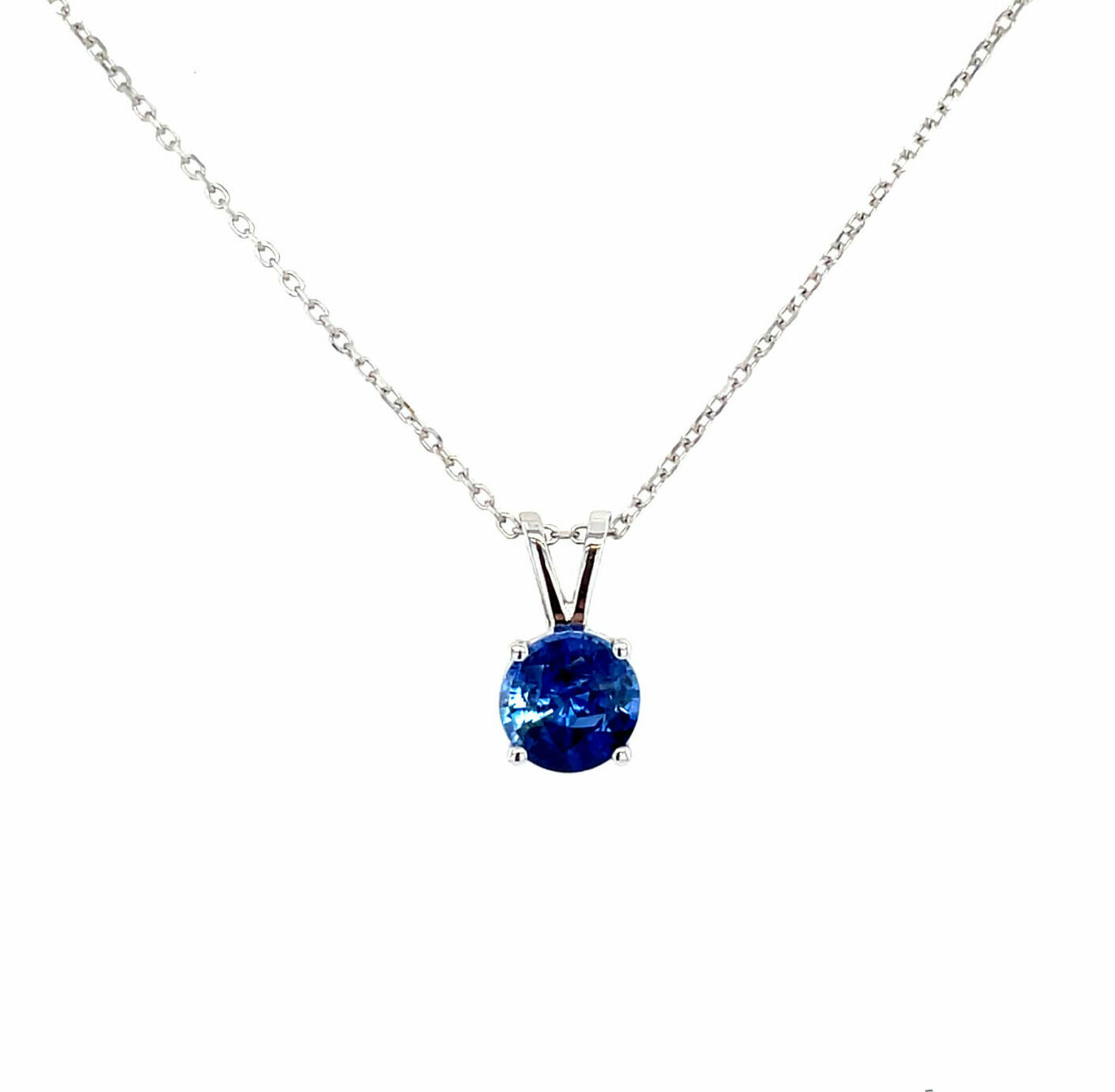 SABBADINI Baby Bee 18-karat white gold, sapphire and diamond necklace |  NET-A-PORTER