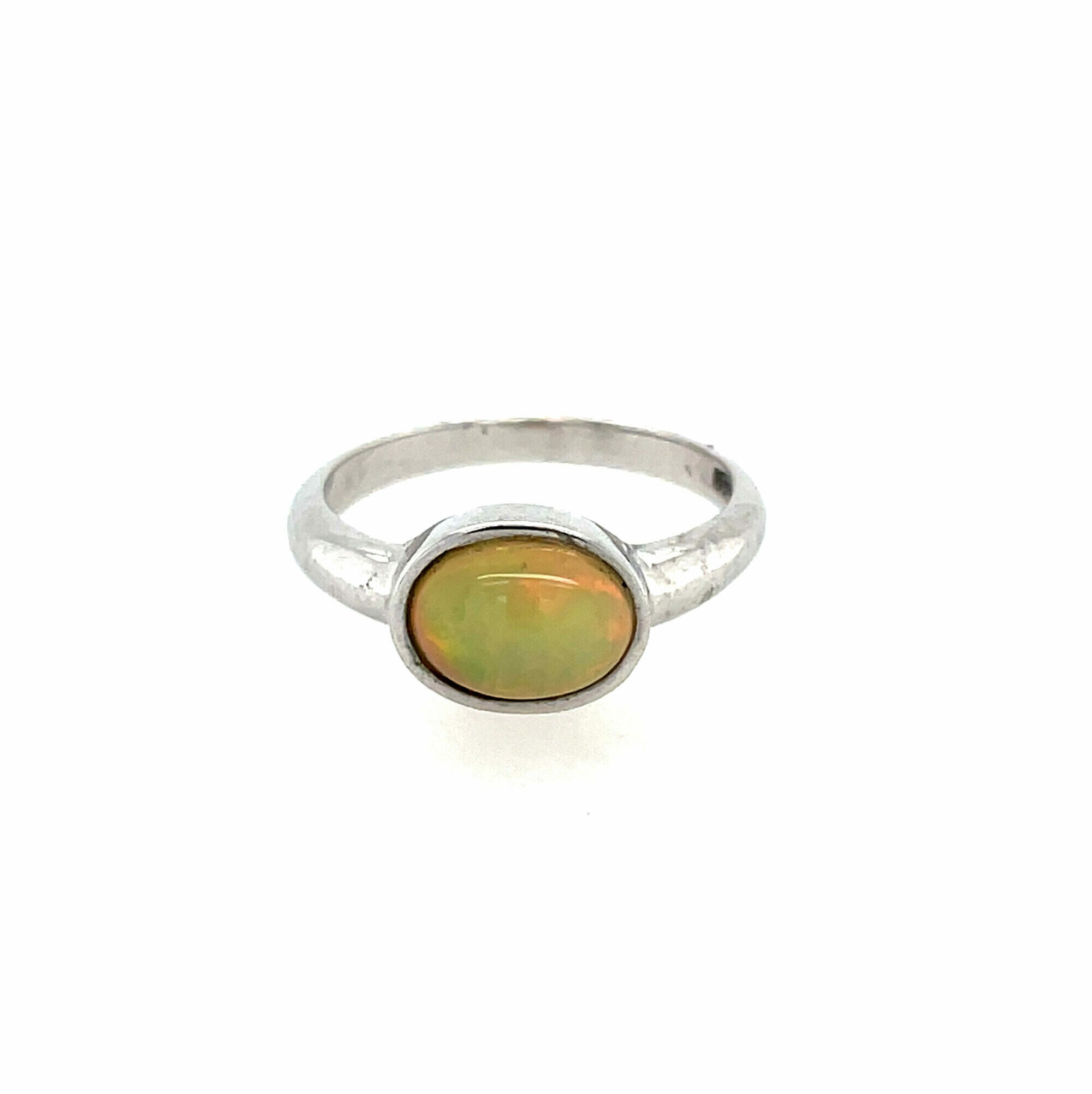 Sterling Silver Opal Ring