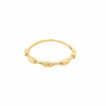 Yellow Gold Multi-Bar Stackable Band