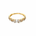 Yellow Gold Diamond Link Band