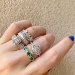 White Gold Diamond Fashion Ring