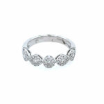 White Gold Fancy Diamond Ring