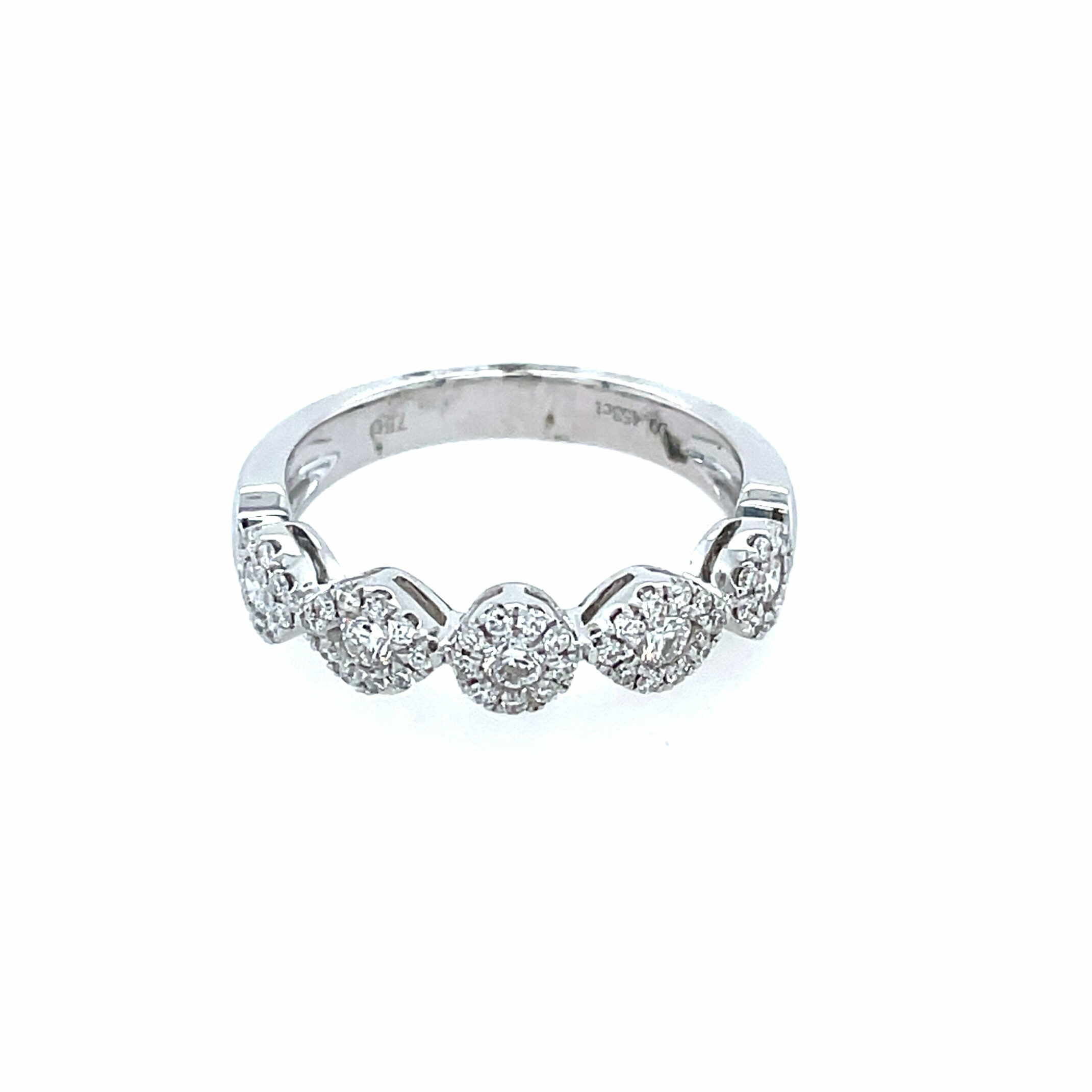 White Gold Fancy Diamond Ring