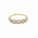 Yellow Gold Diamond Band