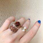 Estate: Yellow Gold Freshwater Pearl Ring
