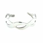 Estate: Sterling Silver Twist Cuff Bracelet