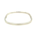 Sterling Silver Square Bangle Bracelet