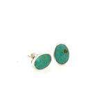 Sterling Silver Studs with Amazonite