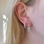 White Gold Diamond Stud Earrings