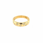 Yellow Gold Multi-Shaped Diamond Ring