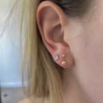 Yellow Gold 5mm Ball Stud Earrings