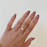 Yellow Gold Pearl Ring