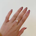 Yellow Gold Pearl Ring