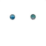 Sterling Silver Boulder Opal Stud Earrings