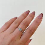 Sterling Silver Opal Ring