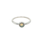 Sterling Silver Opal Ring