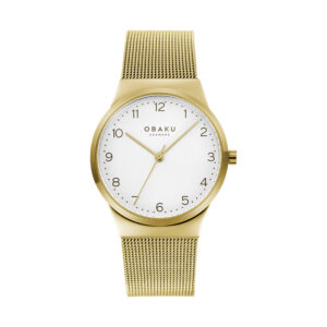 Ladies' Land Obaku Watch in Gold