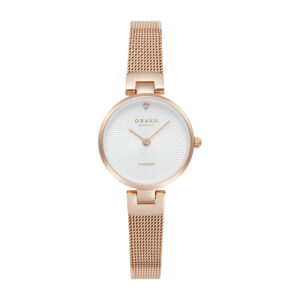 Ladies' Diamant Petite Obaku Watch in Rose