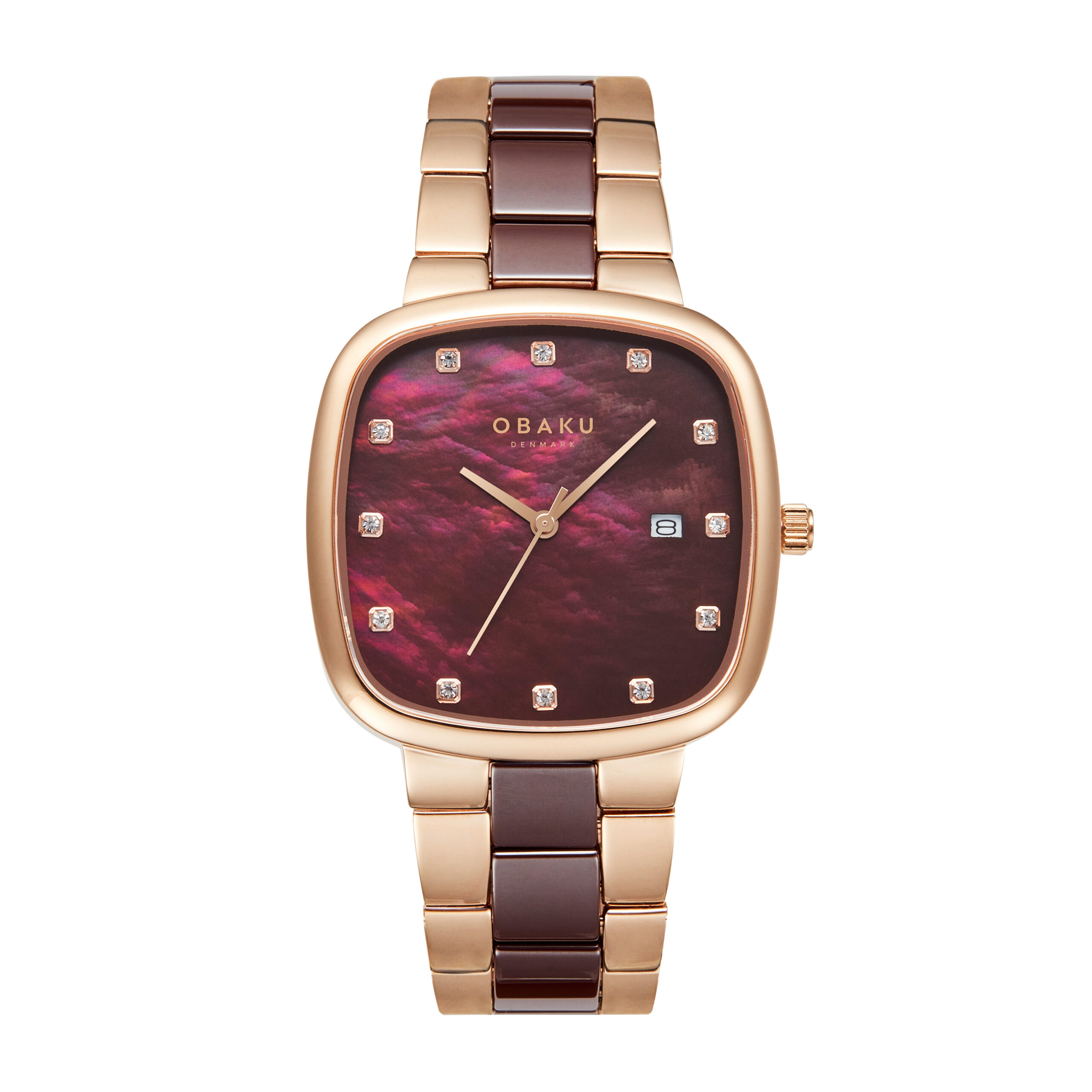 Gents' Timian Lillie Obaku Watch in Nut