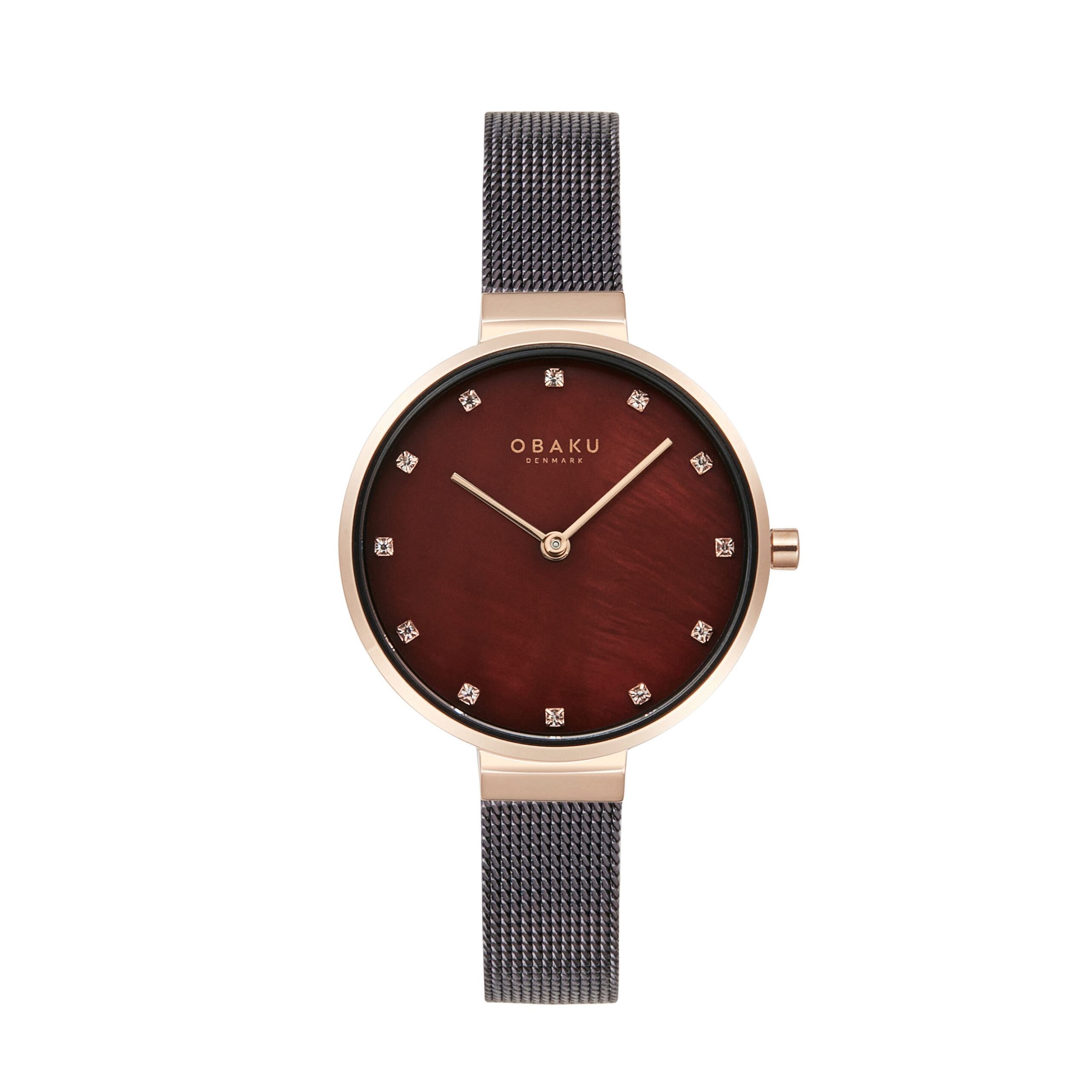 Ladies' Anemone Obaku Watch in Walnut