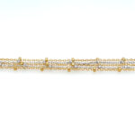 Sterling Silver & Yellow Gold-Plated Duet Bracelet