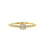 Yellow Gold Diamond Band