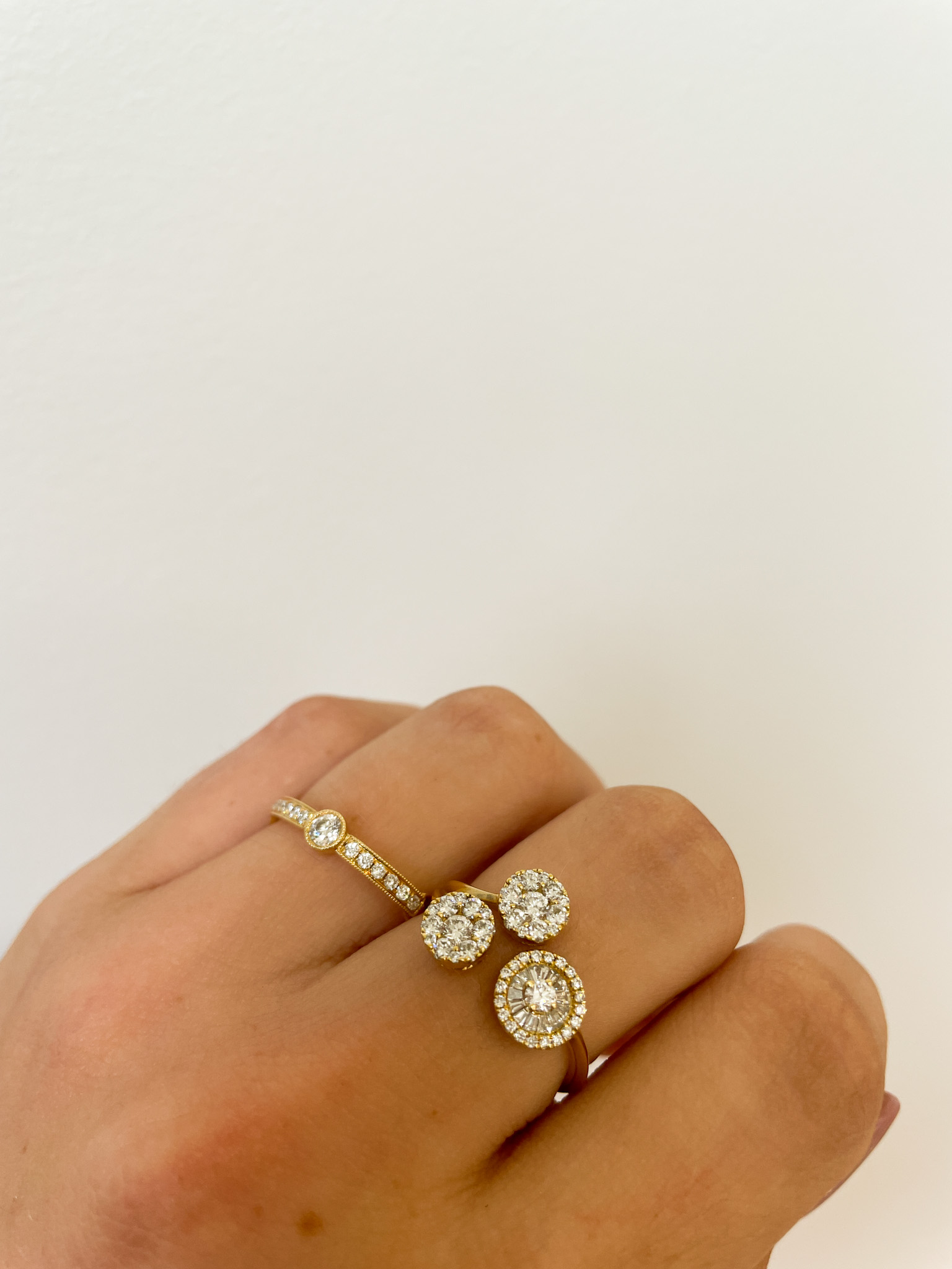 Yellow Gold Diamond Fashion Band