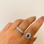 White Gold Diamond Fashion Ring