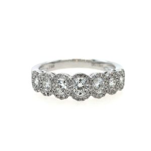 White Gold Diamond Fashion Ring