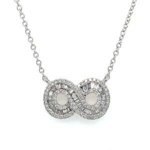 White Gold Diamond Necklace