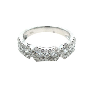 White Gold Diamond Fashion Band