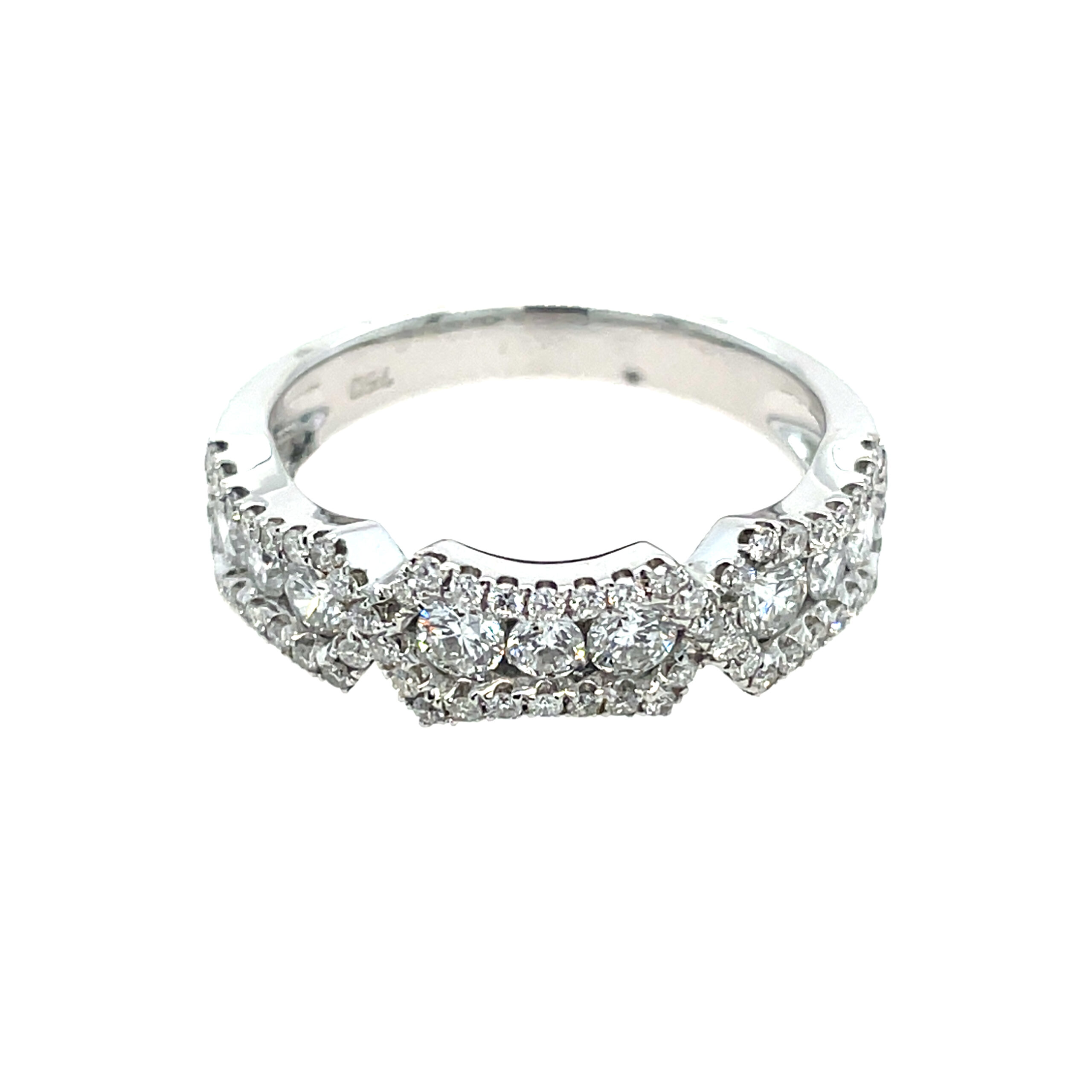 White Gold Diamond Fashion Band