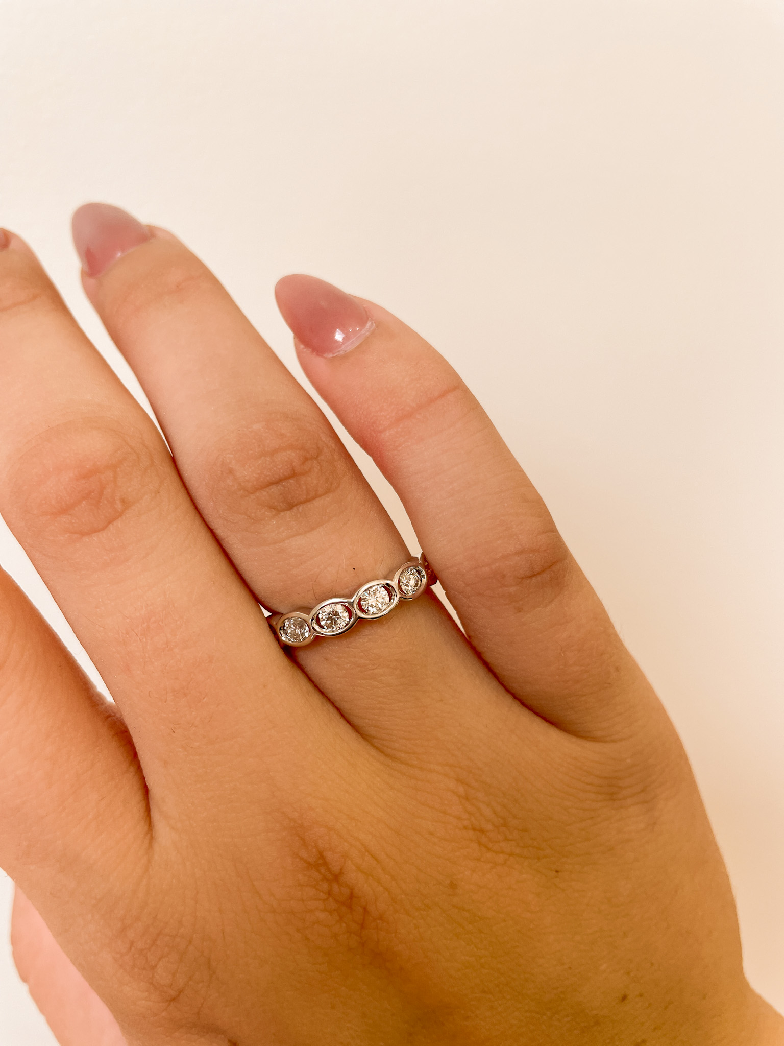 White Gold Diamond Fashion Band