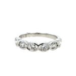 White Gold Diamond Fashion Band