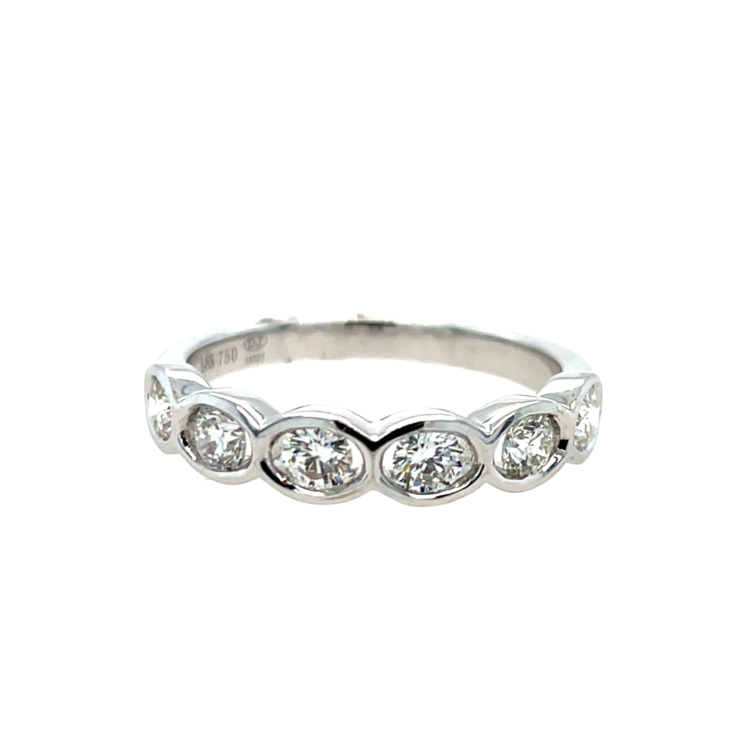 White Gold Diamond Fashion Band