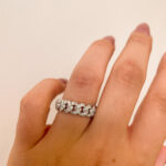White Gold Diamond Fashion Band
