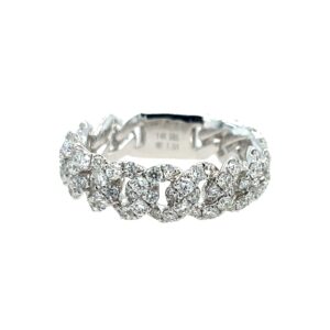 White Gold Diamond Fashion Band