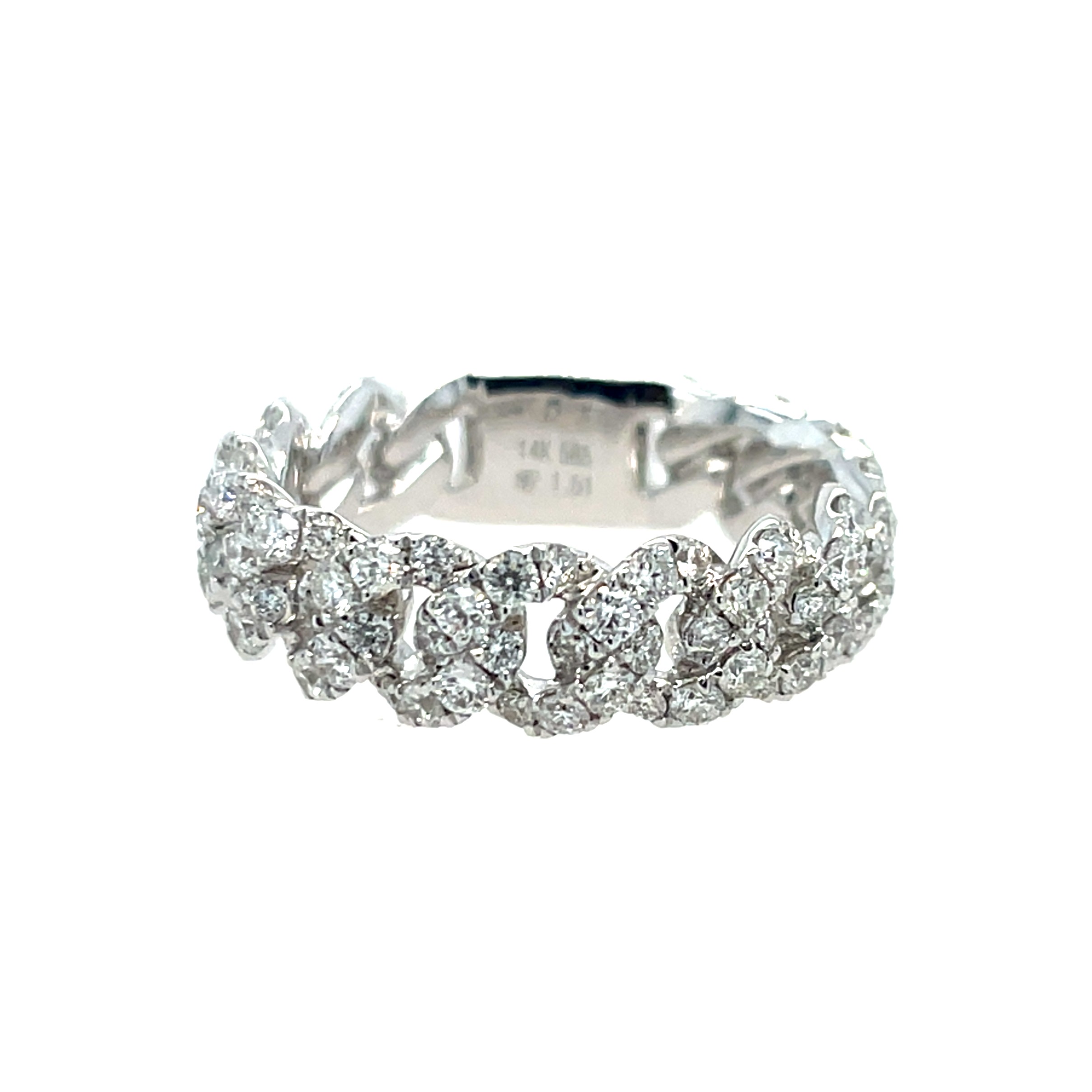 White Gold Diamond Fashion Band