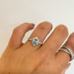 White Gold Diamond Fashion Ring