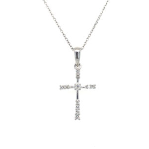 White Gold Diamond Necklace