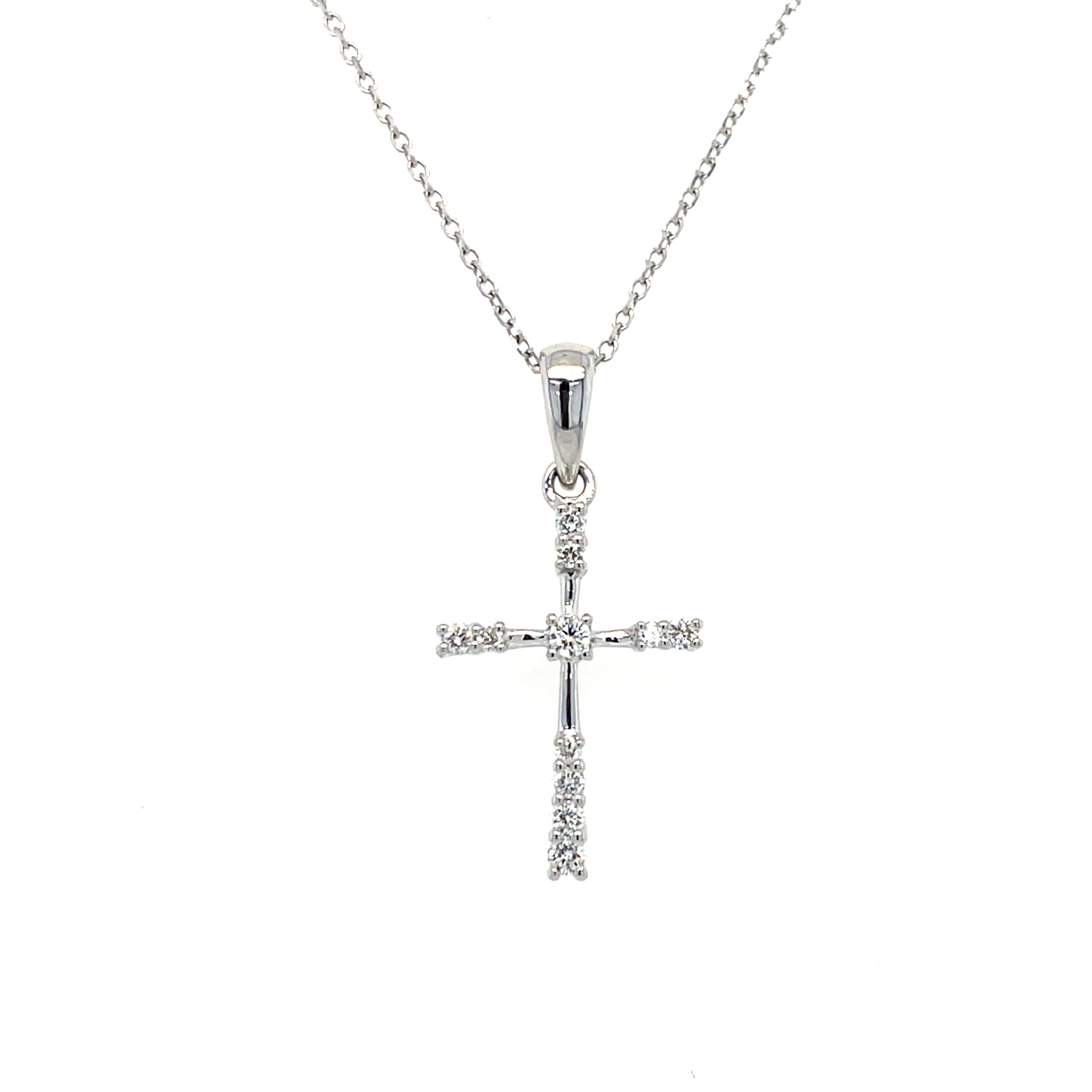 White Gold Diamond Necklace