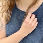 Yellow Gold Floral Stacking Ring