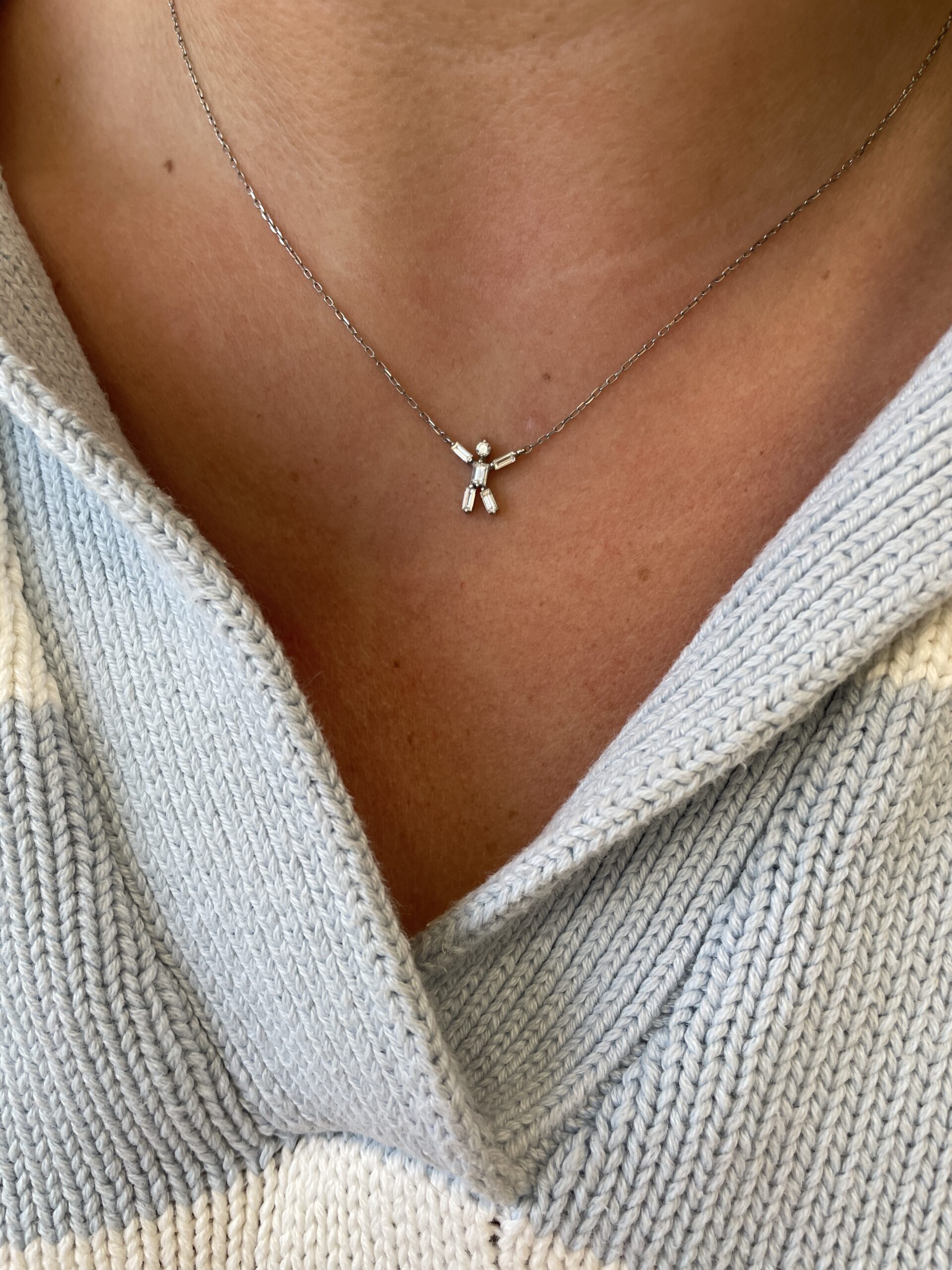 Estate: Platinum Diamond Necklace